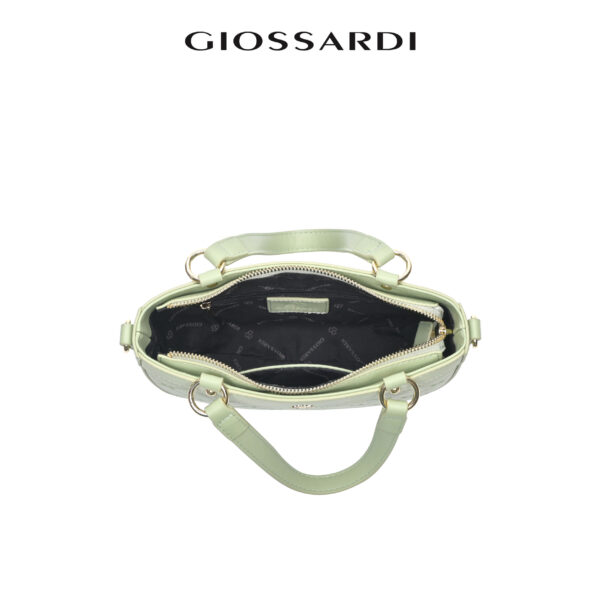 GIOSSARDI Leather Top Handle Bag – GHB2113PN3MJ5 Beg Wanita