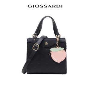 GIOSSARDI Leather Top Handle Bag – GHB2123PN3MJ5 Beg Wanita