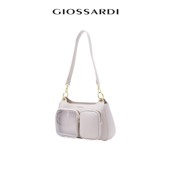 GIOSSARDI Leather Shoulder Bags – GHB2312PN3MJ5 Beg Bahu Wanita
