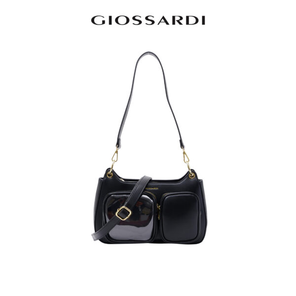 GIOSSARDI Leather Shoulder Bags – GHB2312PN3MJ5 Beg Bahu Wanita