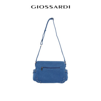 GIOSSARDI Denim Shoulder Bags With Flap Pocket – GHB2622FN3MK5 Beg Bahu Wanita