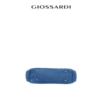 GIOSSARDI Denim Shoulder Bags With Flap Pocket – GHB2622FN3MK5 Beg Bahu Wanita