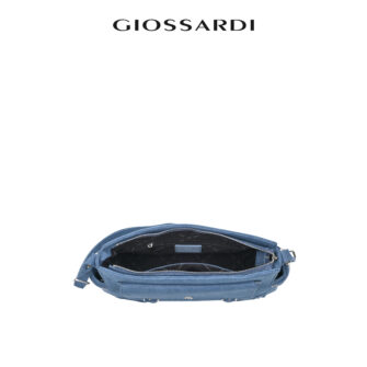 GIOSSARDI Denim Shoulder Bags With Flap Pocket – GHB2622FN3MK5 Beg Bahu Wanita