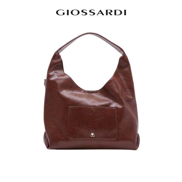 GIOSSARDI Snap Closure Shoulder Bags – GHB3211PN3BJ5 Beg Bahu Wanita