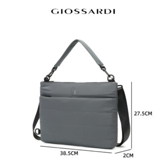 GIOSSARDI NYLON 2 way use Sling Bag or I pad Holder – GHB0126NN3BD6 Beg Sandang Wanita