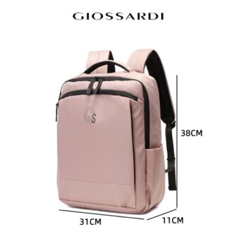 GIOSSARDI Fashion Unisex Nylon Backpack – GHB0146NN3BD6 Beg Galas Belakang Perempuan 双肩包