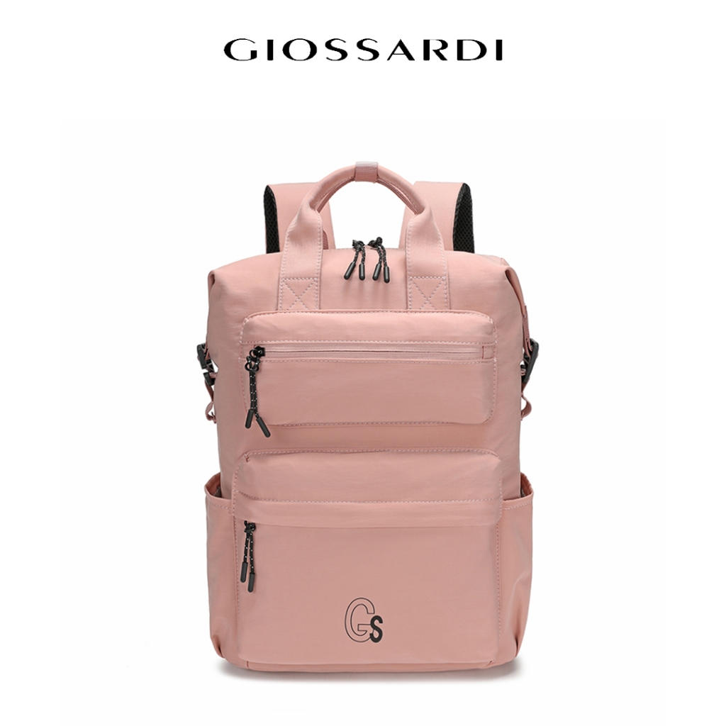 GIOSSARDI Fashion Unisex Nylon Backpack - GHB0166NN3BD6 Beg Galas Belakang Perempuan 双肩包