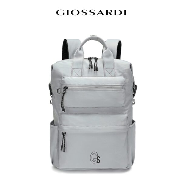 GIOSSARDI Fashion Unisex Nylon Backpack – GHB0166NN3BD6 Beg Galas Belakang Perempuan 双肩包